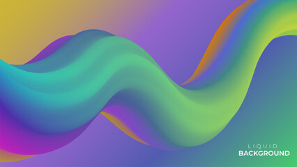 wavvy abstract liquid background design