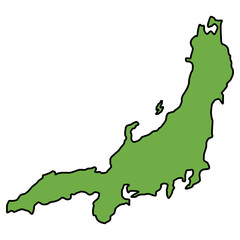 ラフな本州