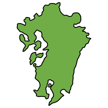 ラフな九州