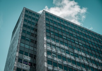 Low angle view of a building against the sky