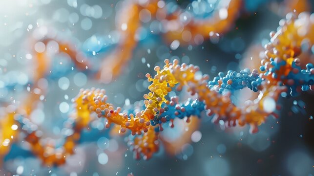 DNA: Key to Health - Visualizing Molecular Models for Understanding Genetic Diseases