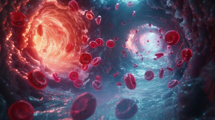 Lifelines in Motion: Visualizing the Journey of Red Blood Cells and Its Health Implications