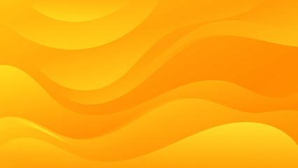 Abstract yellow Background with Wavy Shapes. flowing and curvy shapes. This asset is suitable for website backgrounds, flyers, posters, and digital art projects.