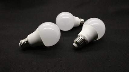 White led bulb isolated