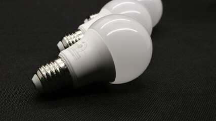 White led bulb isolated