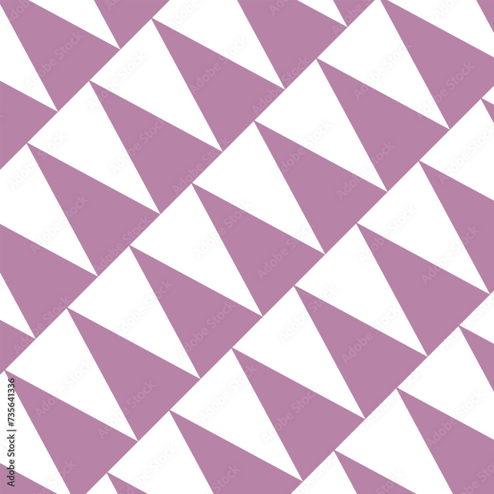 Aufkleber abstract seamless repeatable mauve diagonal corner line pattern on transparent bg.