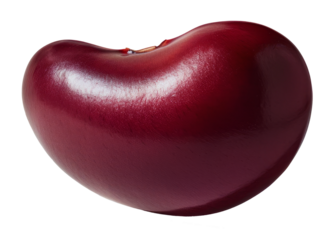 red bean isolated on transparent background
