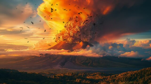 Captivating Volcanic Landscapes: Explore the beauty of nature with mesmerizing images of volcanic landscapes. Discover dramatic moments from volcanoes to craters perfectly capture