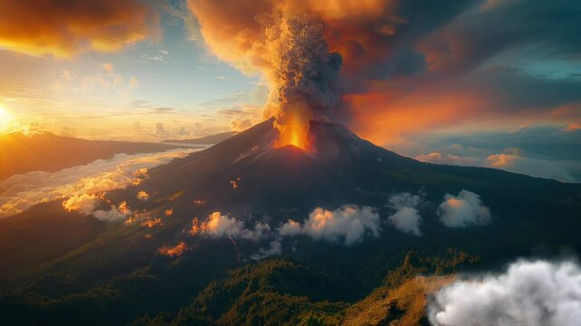 Abundant Natural Energy: Feel the abundant power of nature through stunning images of volcanic scenes. From spectacular eruptions to sprawling lava landscapes, these images radiate the warmth of extra