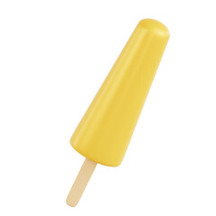Ice Lolly 3D Illustration