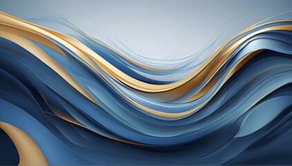 "Experience the mesmerizing beauty of a vector abstract blue background, with smooth lines that flow like a river of creativity."