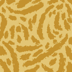 Seamless pattern with leopard print. Animal print. Vector illustration.