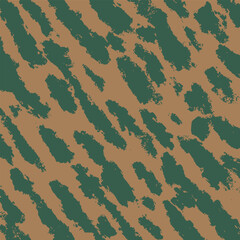 Fototapeta premium Seamless pattern with leopard print. Animal print. Vector illustrati