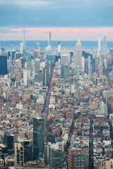 Naklejka premium New York City from above