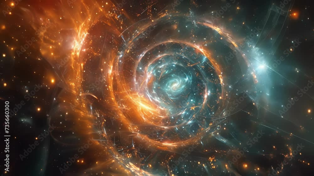 Wall mural step into a mesmerizing world where celestial bodies transform into musical elements in abstract mus