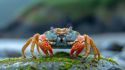Sea Crab on Coral