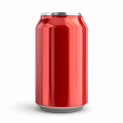 soda can isolated on white