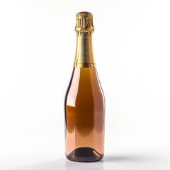 champagne bottle Prosecco isolated on white