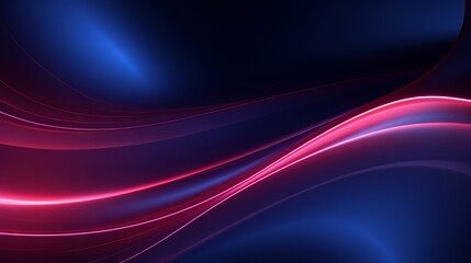 Neon illuminated dynamic sheets wallpaper. Abstract business background