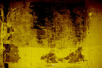 Old brown cement wall surface