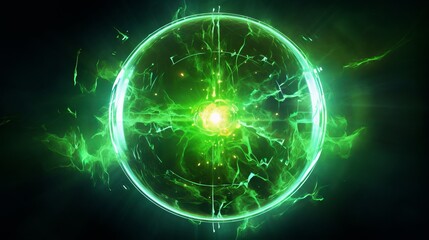 Plasma pure energy and power of green electrical electricity