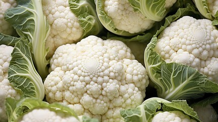 Vegetables. Detail of the romanesque cauliflower