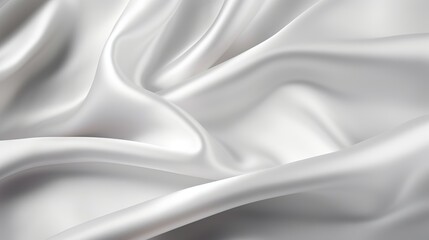 White gray satin texture that is white silver fabric silk background with beautiful soft blur pattern natural