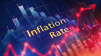 Skyrocketing Inflation: Alarming Price Surge on the Rise - obrazy, fototapety, plakaty