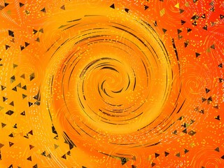 abstract orange background