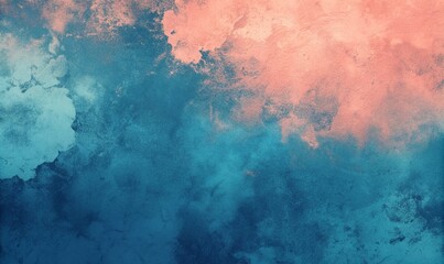 Obraz premium blush turquoise navy texture background