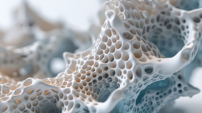 Bone Structure Close-Up Texture