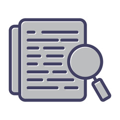 Document Review Vector Icon