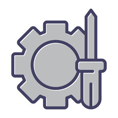 Obraz premium Spanner Vector Icon