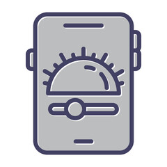 Smartphone Vector Icon © Graphic Nehar