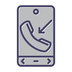 Incoming Call Vector Icon