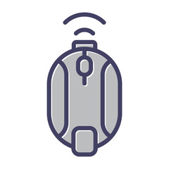 Wirless Mouse Vector Icon