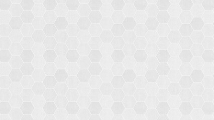 Fototapeta premium Pattern Hexagonal white background