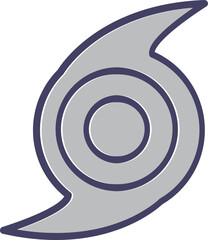 Hurricane Vector Icon