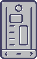 Smartphone Vector Icon © Graphic Nehar