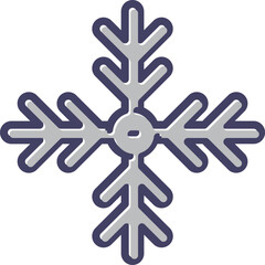 Snowflake Vector Icon