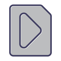 Video File Vector Icon