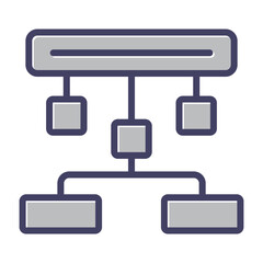 Hierarchy Vector Icon
