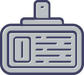 Id Card Vector Icon