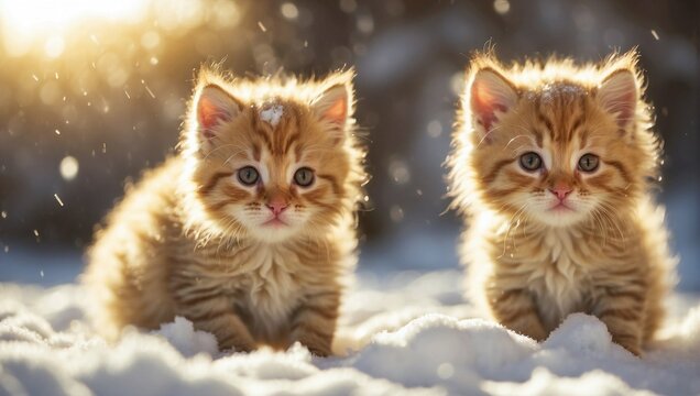 two pretty kiten