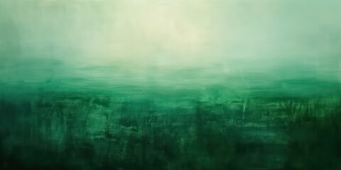 Obraz na płótnie Canvas Blurred abstract motion background depth, lush green tones.