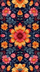 Colorful Floral Pattern