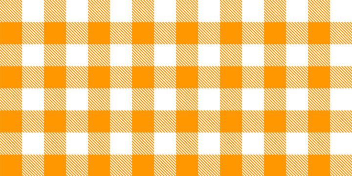 Gingham pattern background. Retro tablecloth texture. Abstract color full of Scott pattern. Pastel gingham seamless background for print on fabric. Vector art.