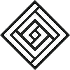 Abstract Flat Logo Vector Design