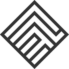 Abstract Flat Logo Vector Design