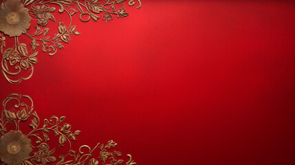 Obraz na płótnie Canvas Red vintage scarlet background